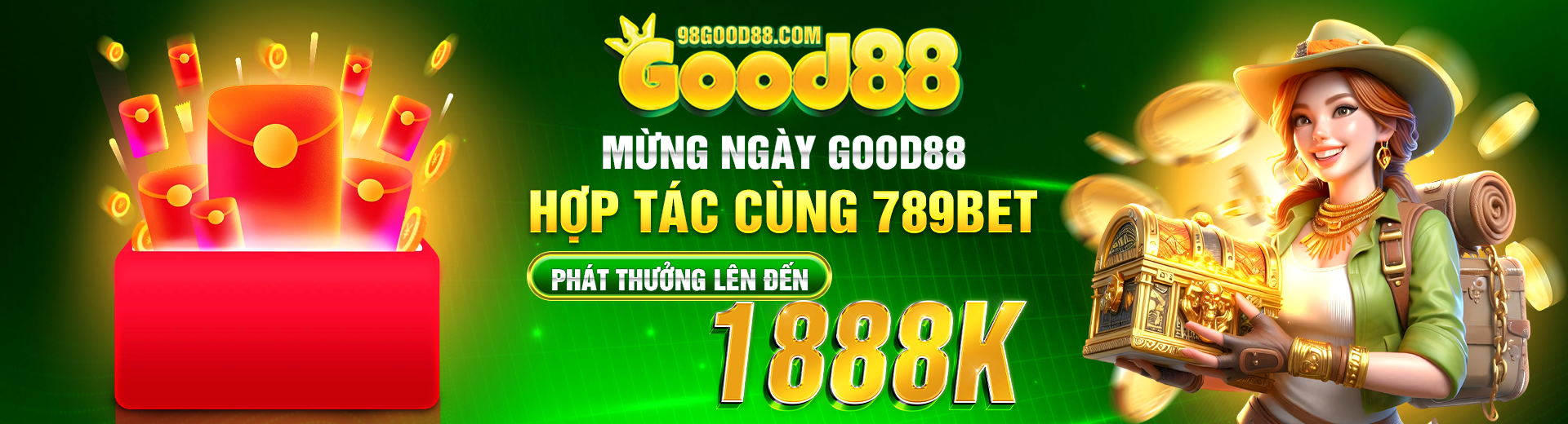 Mừng ngày Good88 hợp tác cùng 789bet